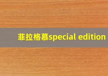 菲拉格慕special edition